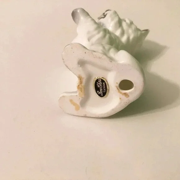 Vintage Miniature Scottish Terrier Dog Puppy Dog Figurine Bone  China Taiwan - Picture 9 of 9